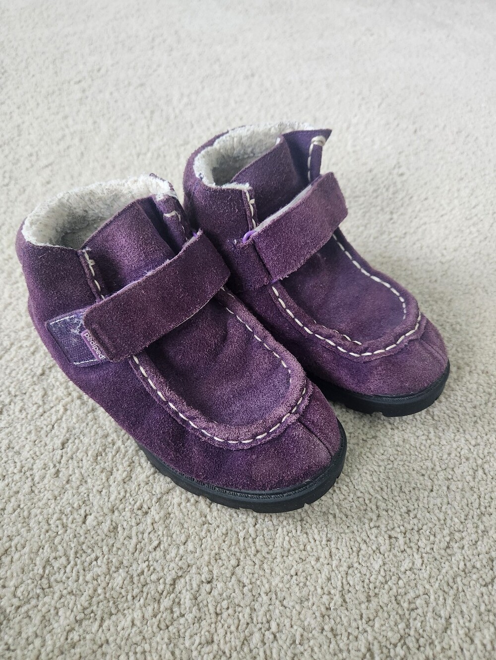 Pediped Flex Jackie Purple Sherpa Lined Boots